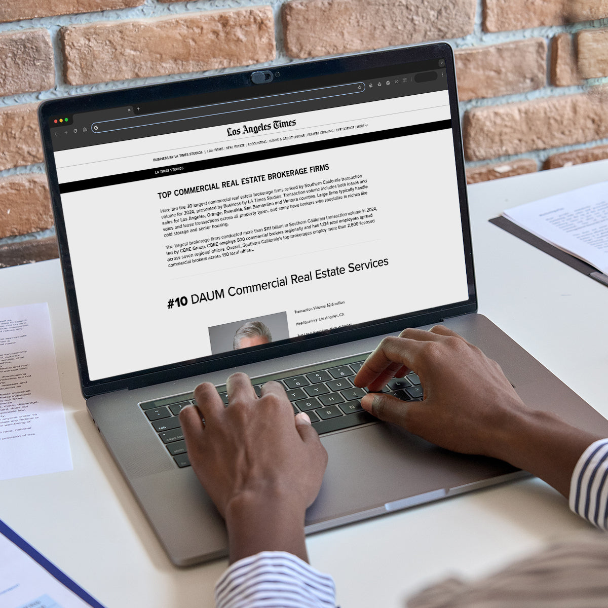 2025 Top Commercial Real Estate Brokerage Firms – Digital Article