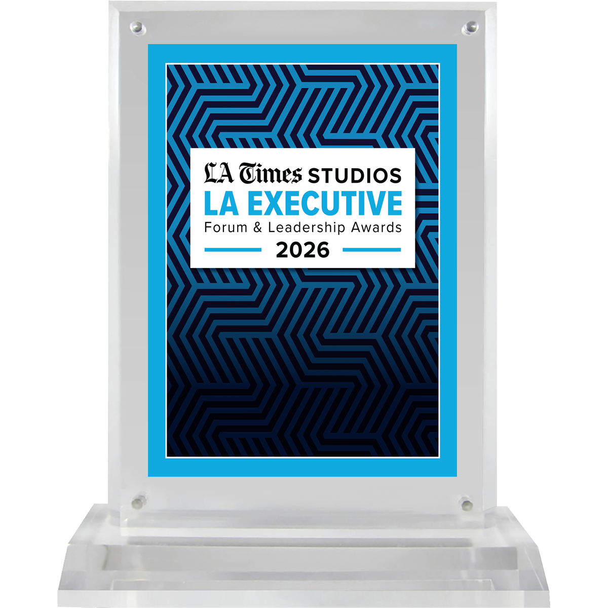 2026 LA Executive Forum & Leadership Awards – Logo (Plaque included)