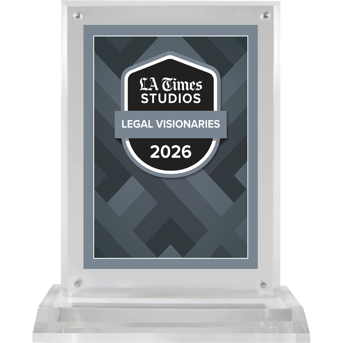2026 Legal Visionaries – Logo (Plaque included)