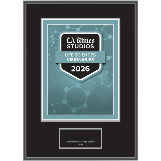 2026 Life Sciences Visionaries – Logo (Plaque included)