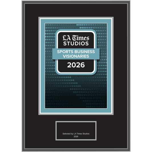 2026 Sports Business Visionaries – Logo (Plaque included)