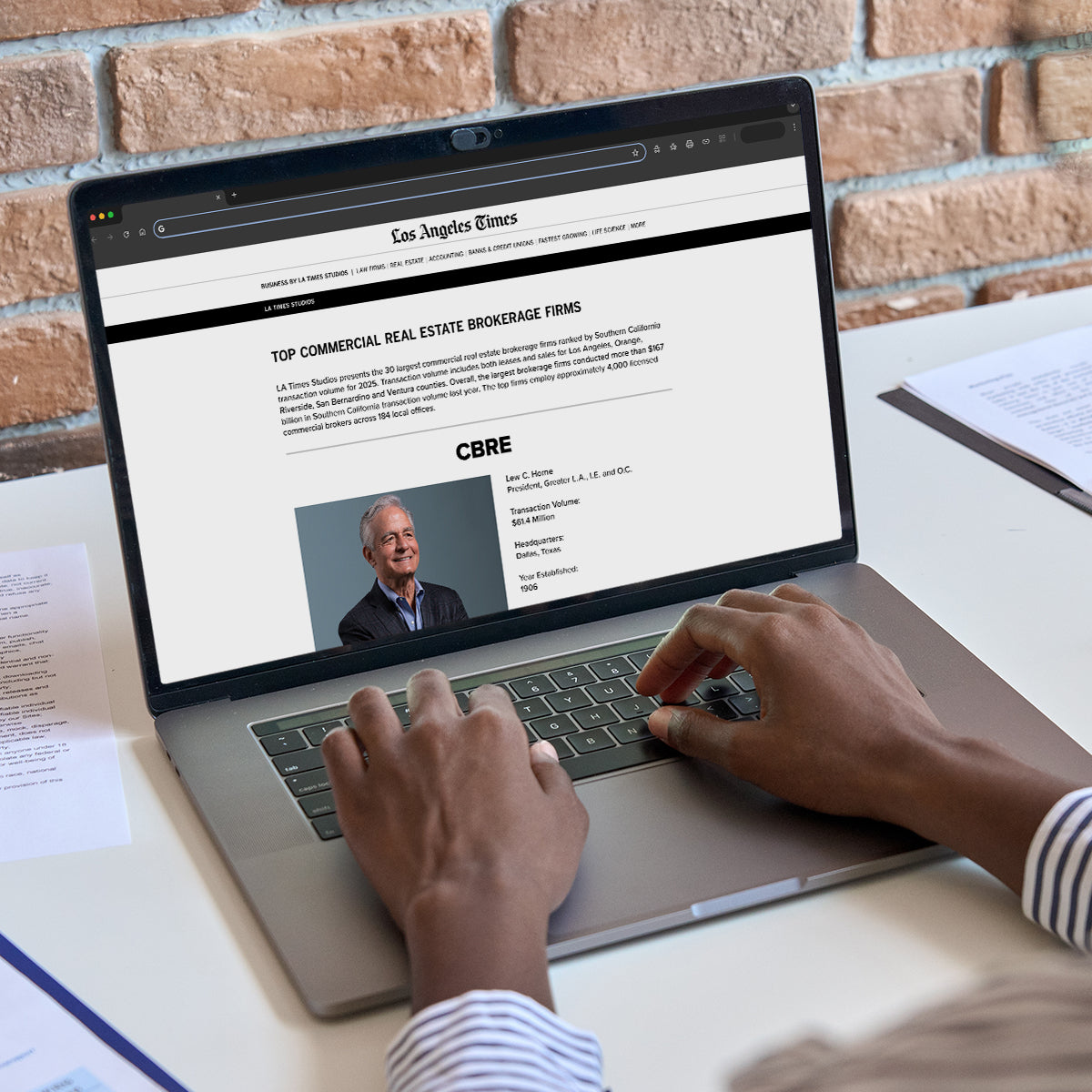 2026 Top Commercial Real Estate Brokerage Firms – Digital Article