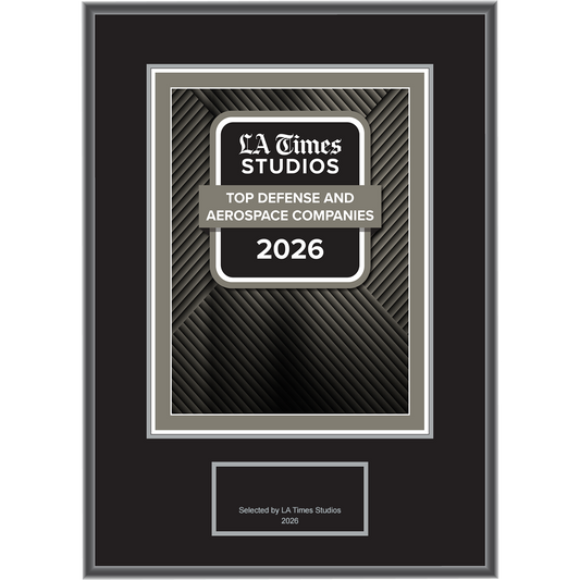 2026 Top Defense & Aerospace Companies – Logo (Plaque included)