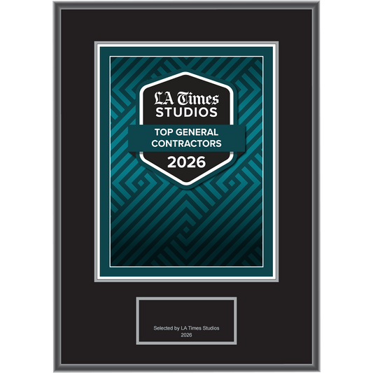 2026 Top General Contractors – Logo (Plaque included)
