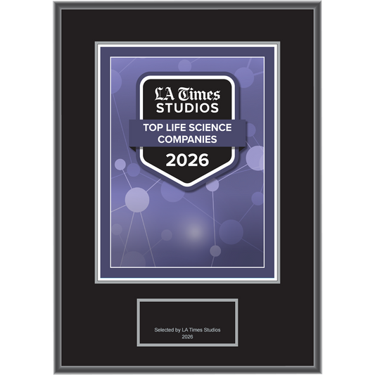 2026 Top Life Sciences Companies – Logo (Plaque included)
