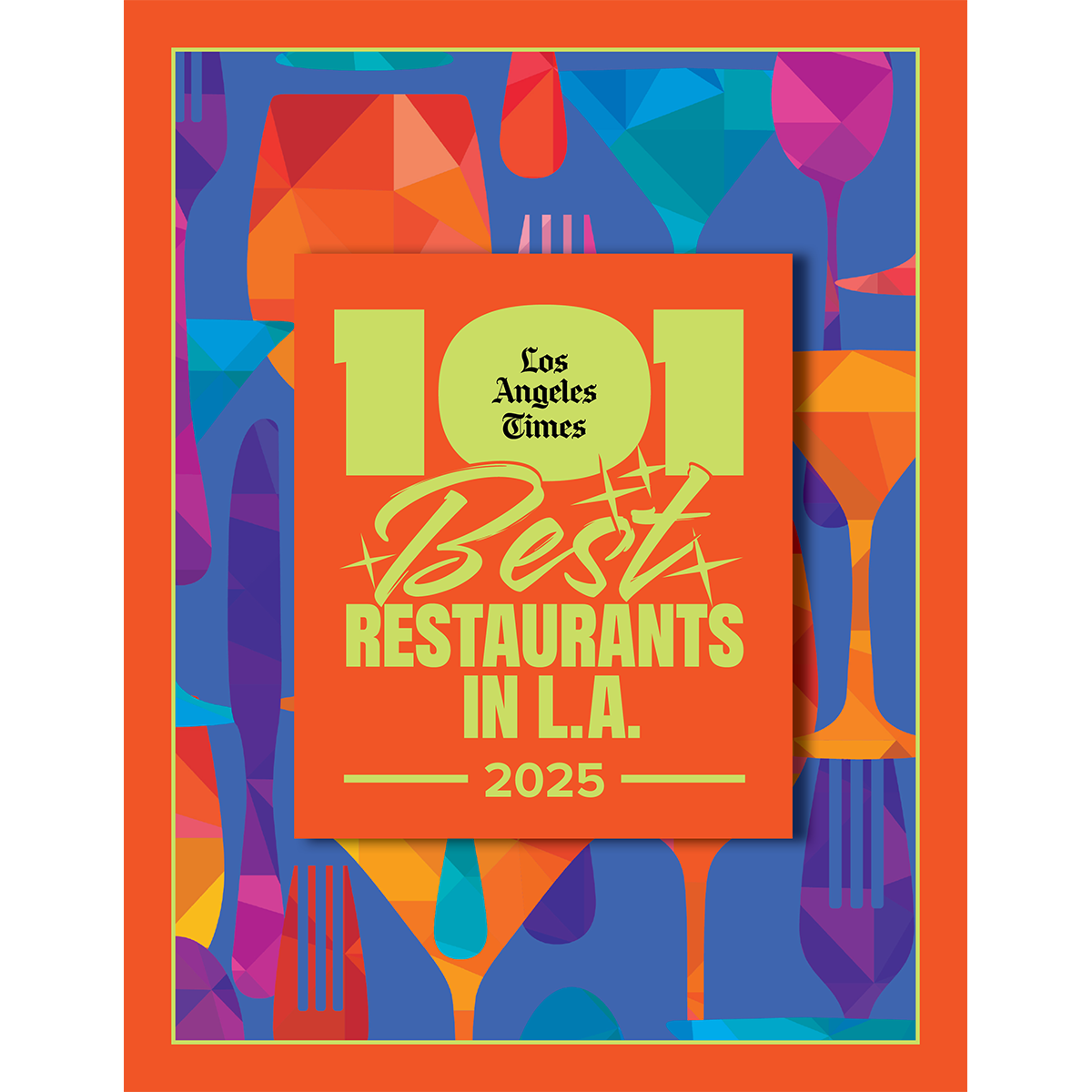 101 Best Restaurants in L.A. – 2025 – Window Cling