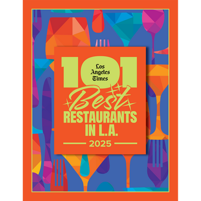 101 Best Restaurants in L.A. – 2025 – Window Cling