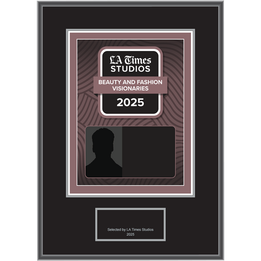 2025 Beauty & Fashion Visionaries – Plaque (With or Without Photo)