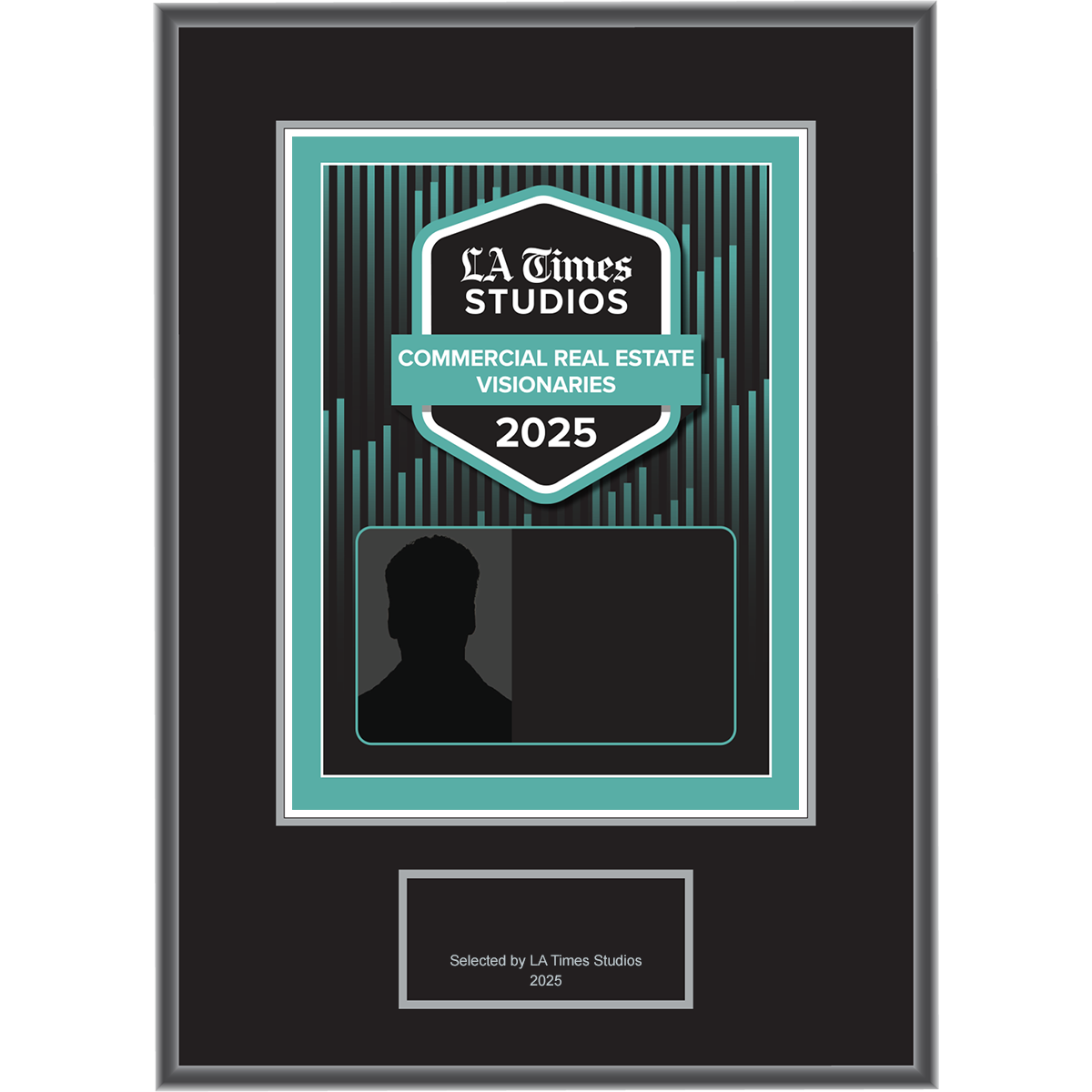 2025 Commercial Real Estate Visionaries – Plaque (With or Without Photo)
