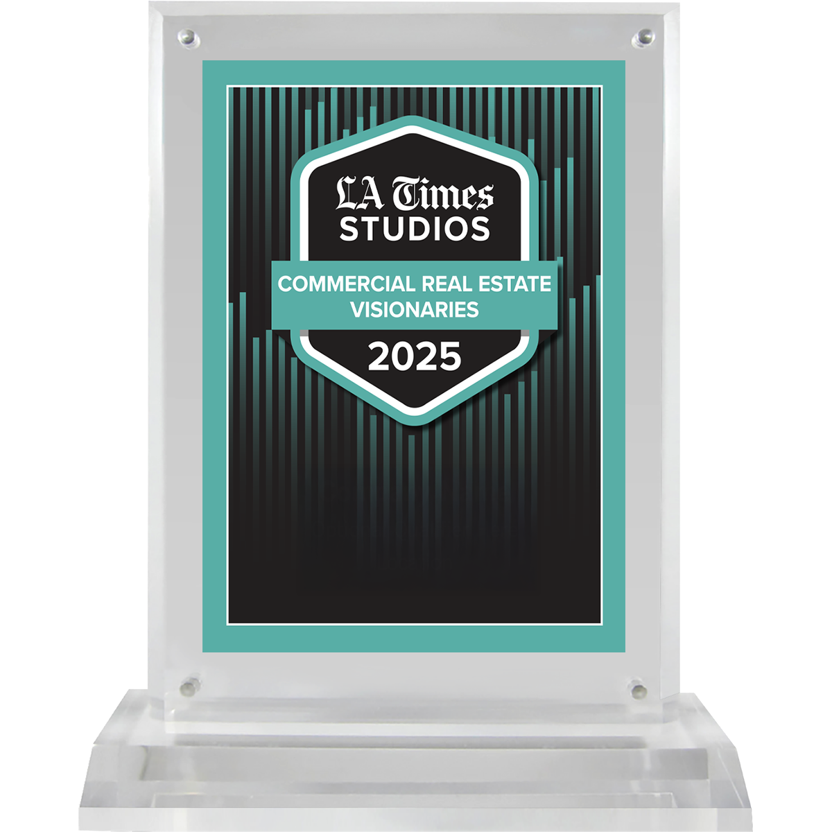 2025 Commercial Real Estate Visionaries – Logo (Plaque included)