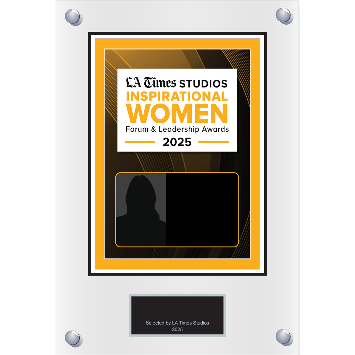 2025 Inspirational Women Forum & Leadership Awards – Plaque (With or Without Photo)