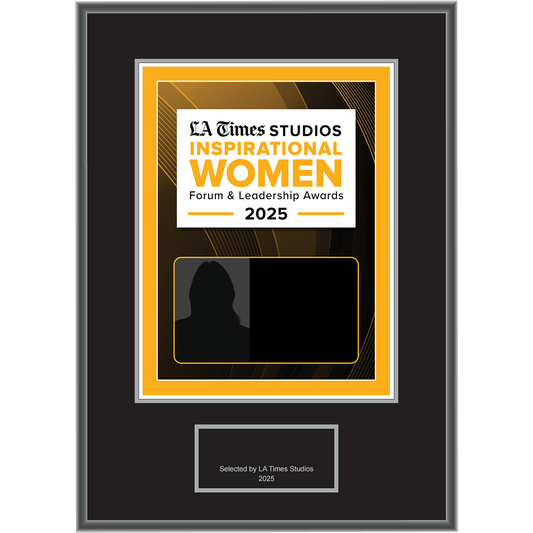 2025 Inspirational Women Forum & Leadership Awards – Plaque (With or Without Photo)
