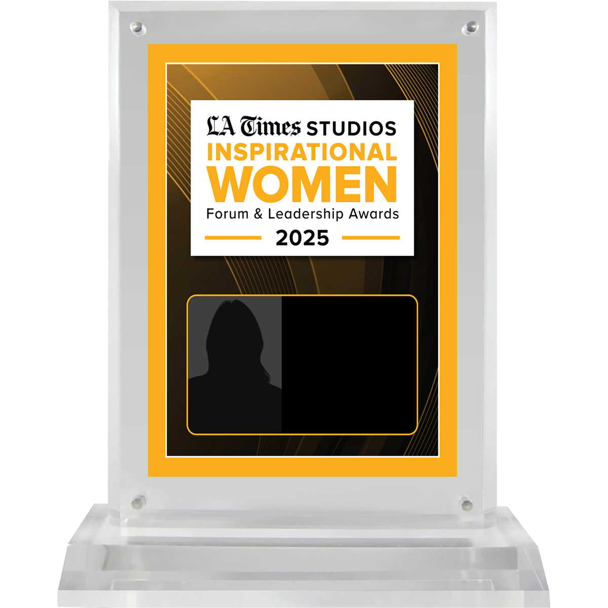 2025 Inspirational Women Forum & Leadership Awards – Plaque (With or Without Photo)