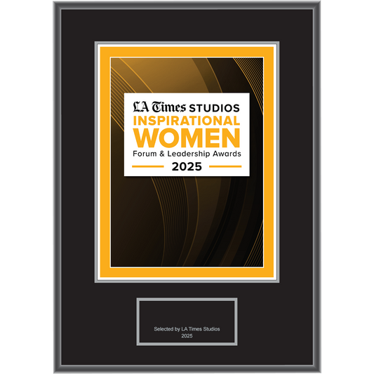 2025 Inspirational Women Forum & Leadership Awards – Logo With Free Plaque