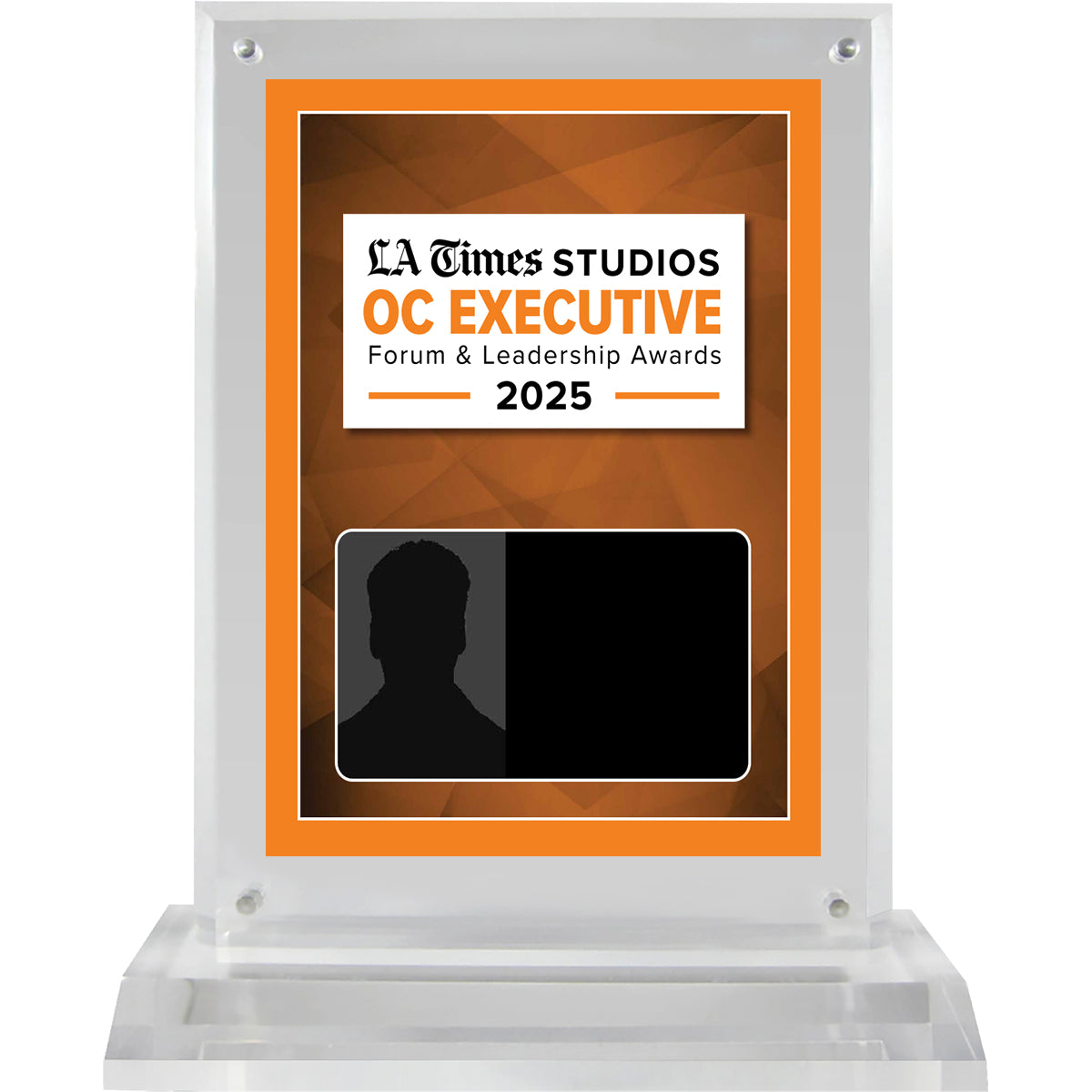 2025 OC Executive Forum & Leadership Awards – Plaque (With or Without Photo)