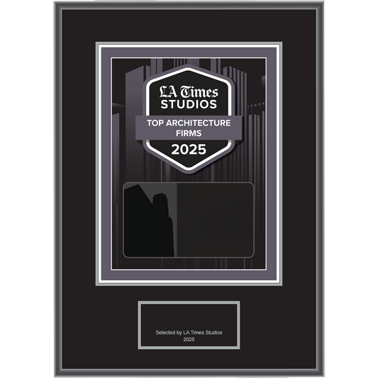 2025 Top Architecture Firms – Plaque (With or Without Photo)