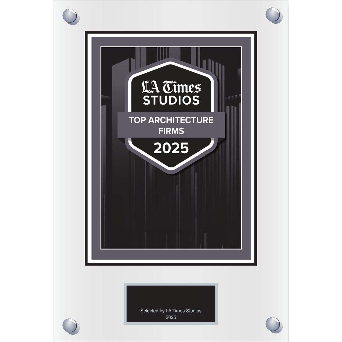 2025 Top Architecture Firms – Logo (Plaque included)