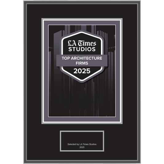 2025 Top Architecture Firms – Logo With Free Plaque