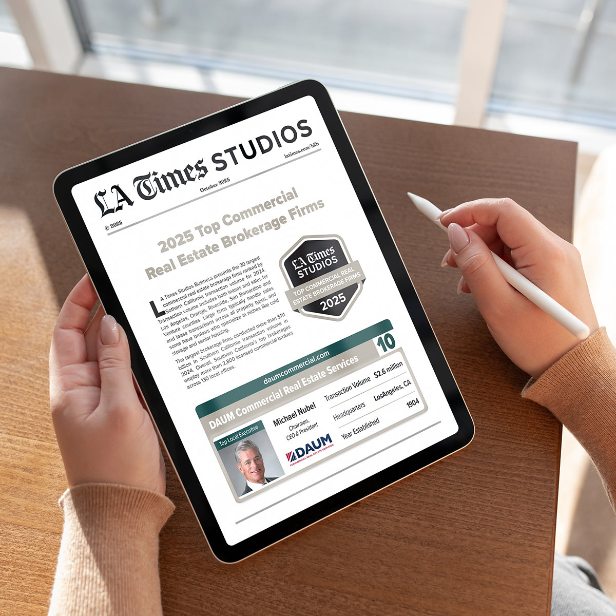 2025 Top Commercial Real Estate Brokerage Firms – Digital Article