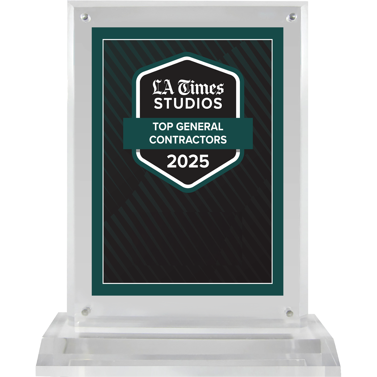2025 Top General Contractors – Logo With Free Plaque