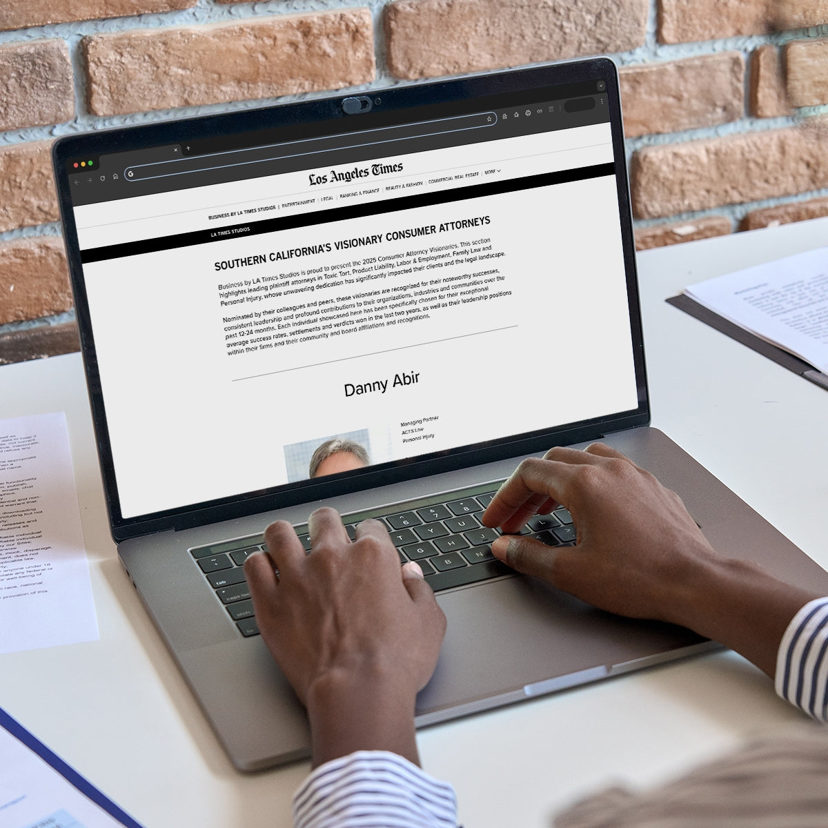 2025 Consumer Attorney Visionaries – Digital Article