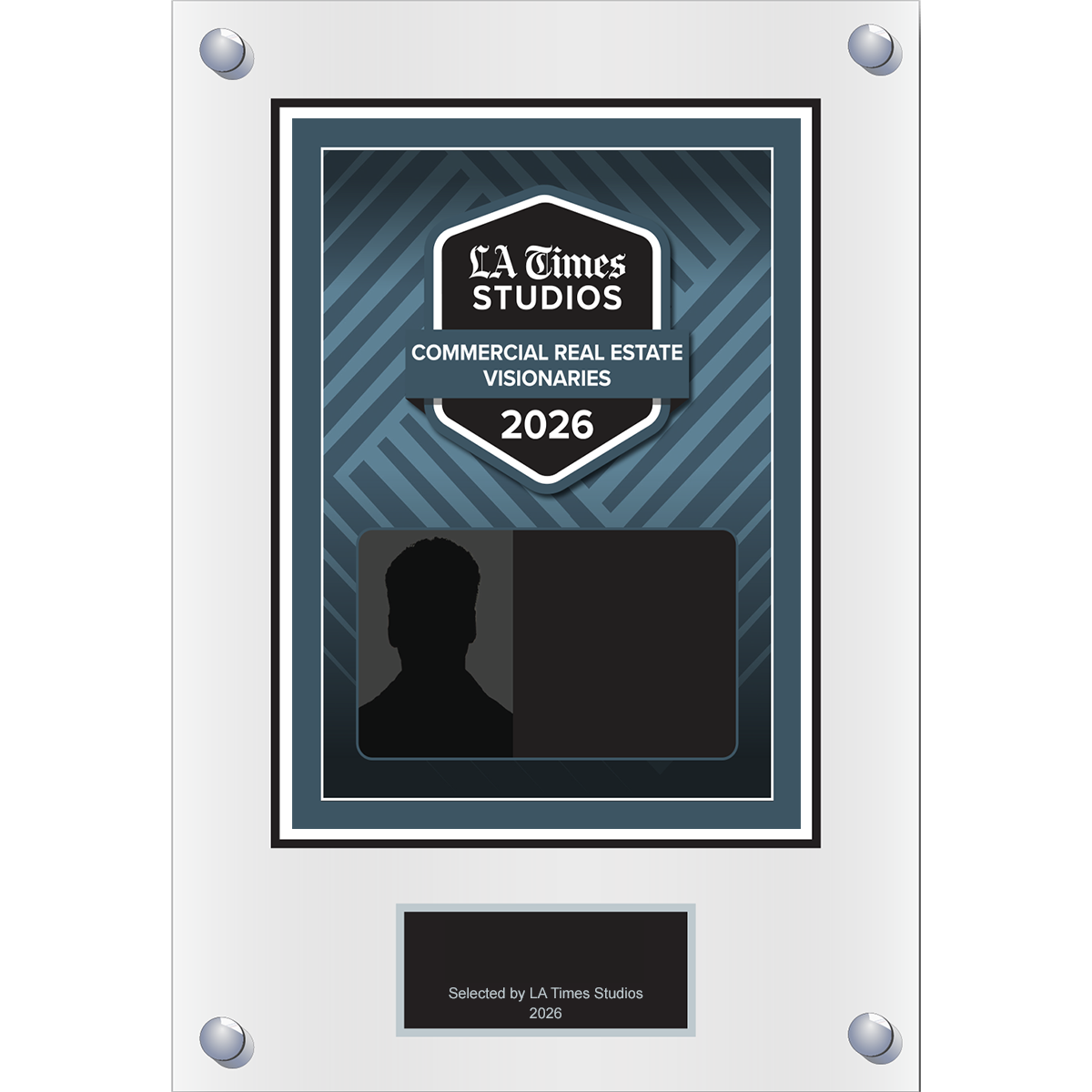 2026 Commercial Real Estate Visionaries – Plaque (With or Without Photo)