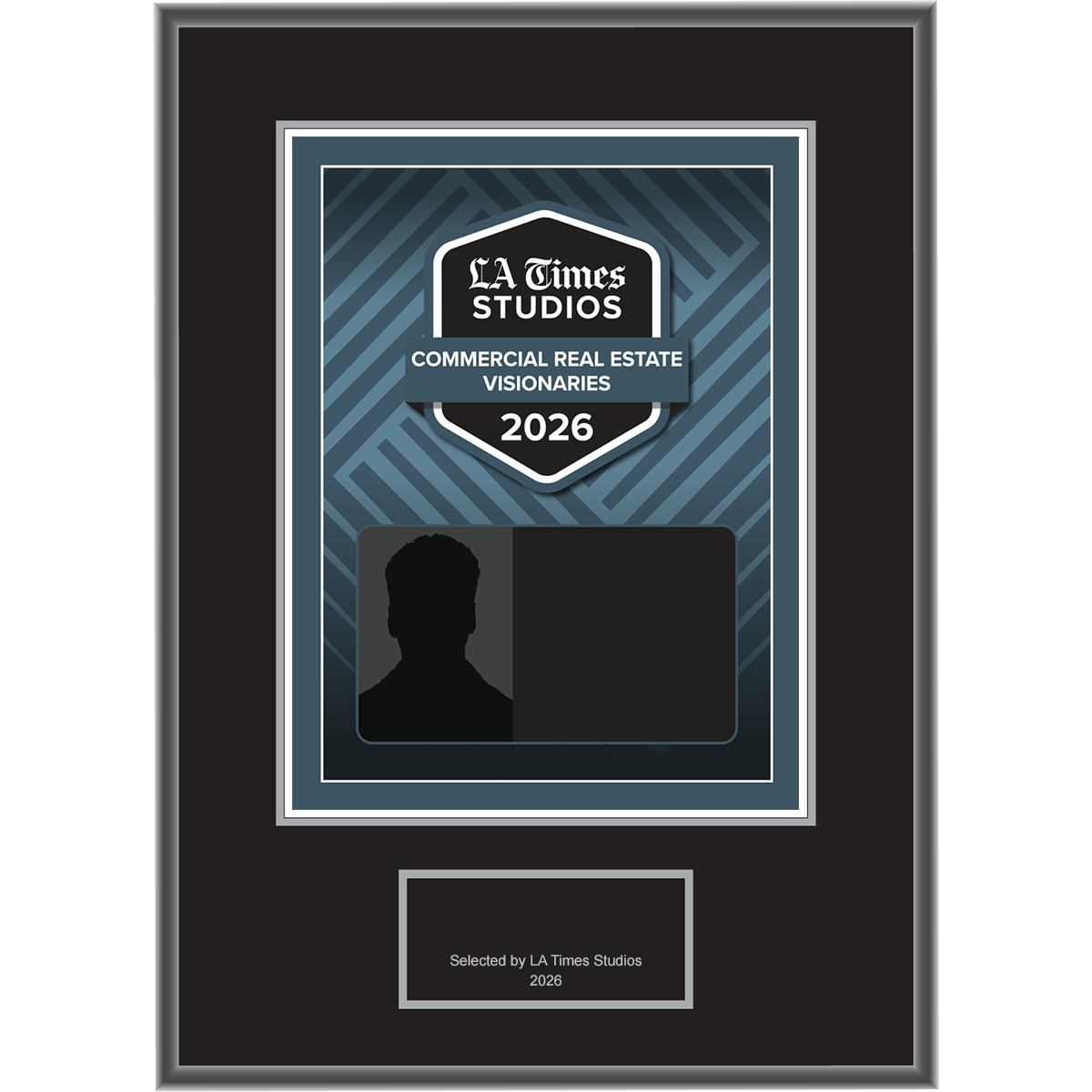 2026 Commercial Real Estate Visionaries – Plaque (With or Without Photo)