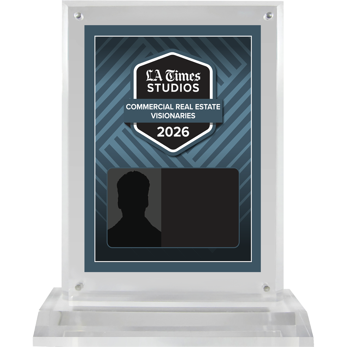 2026 Commercial Real Estate Visionaries – Plaque (With or Without Photo)