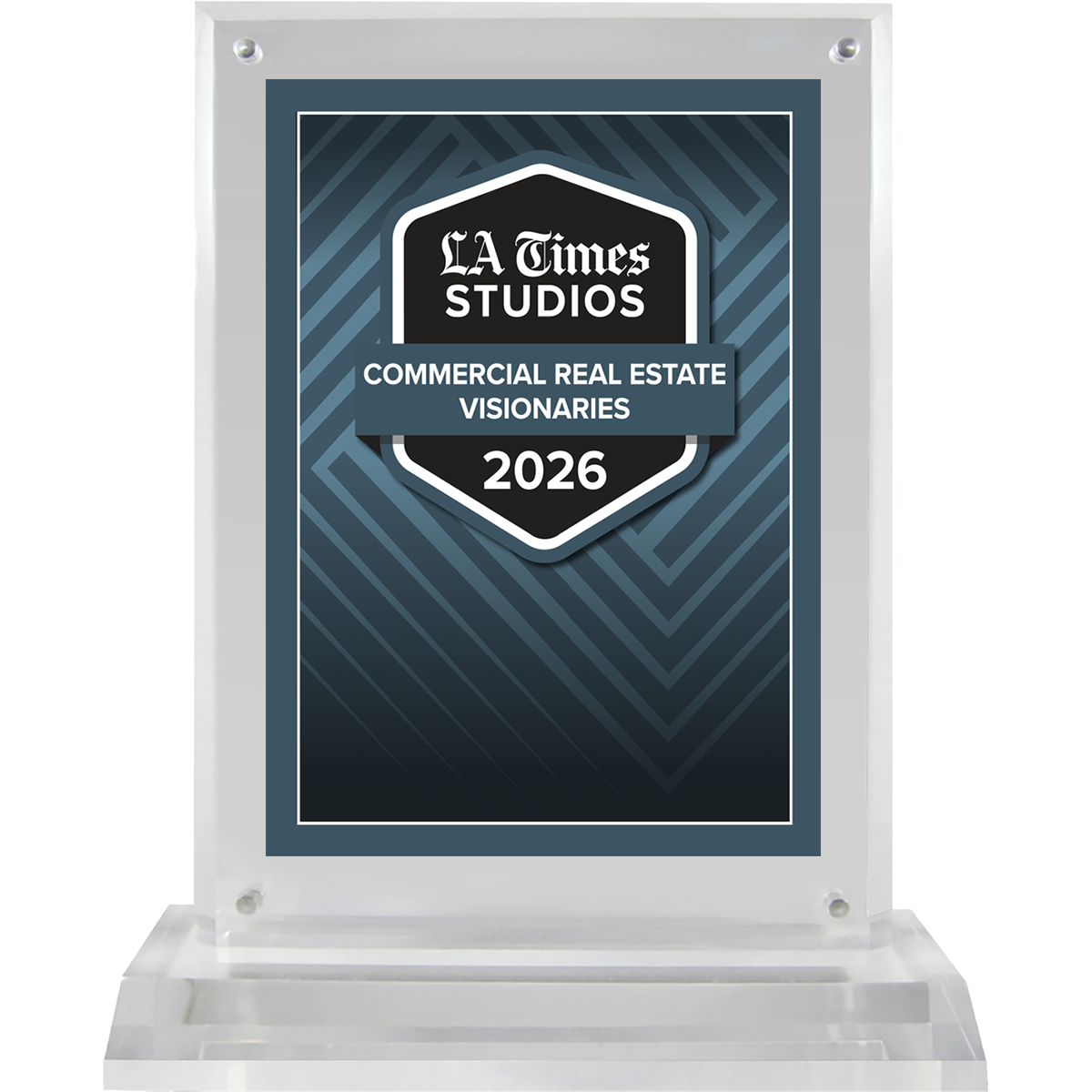 2026 Commercial Real Estate Visionaries – Logo (Plaque included)