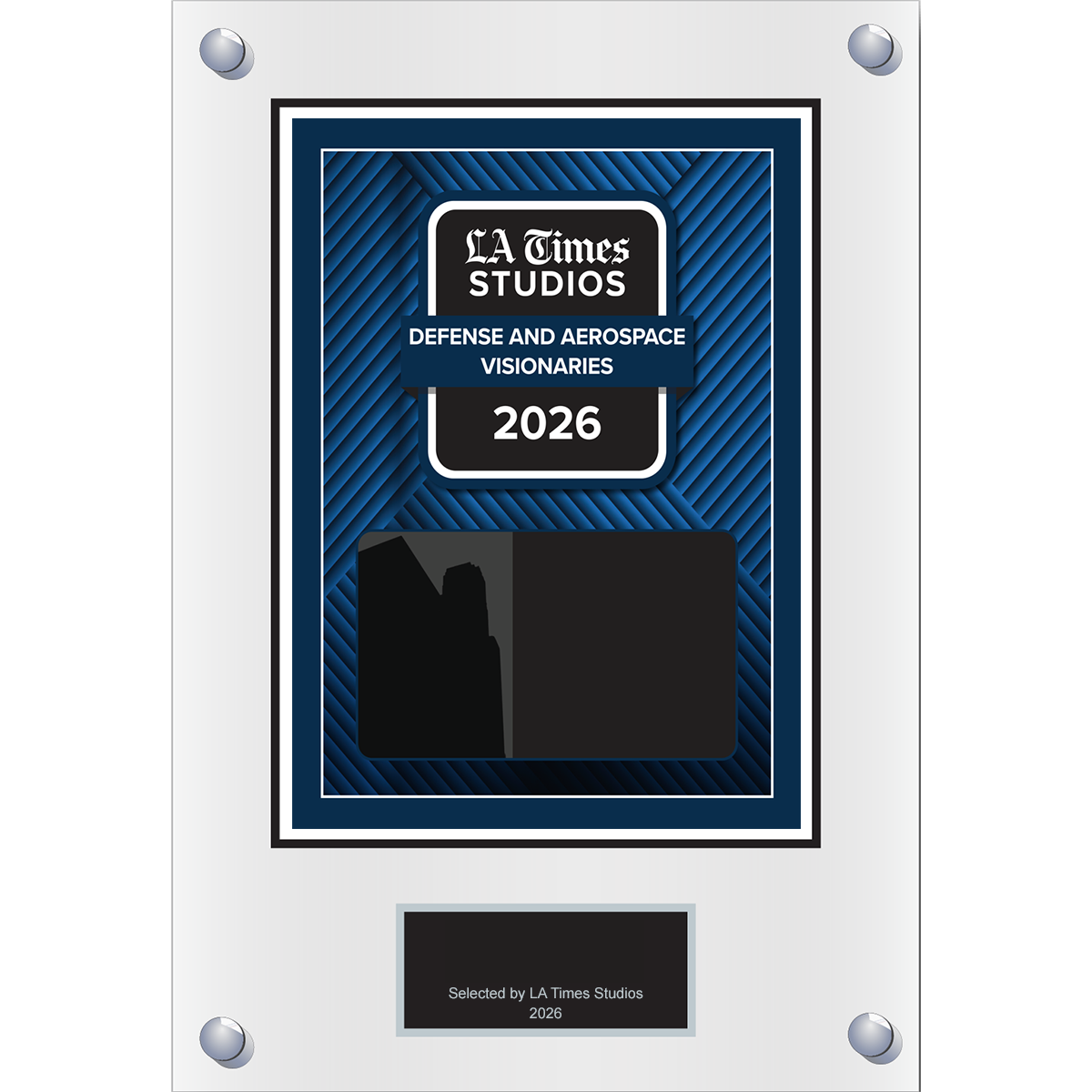 2026 Defense and Aerospace Visionaries – Plaque (With or Without Photo)