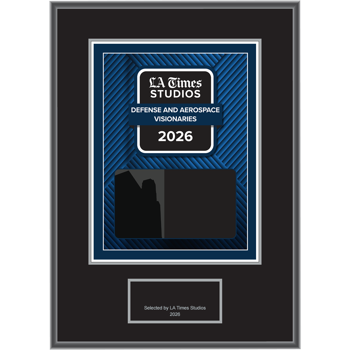 2026 Defense and Aerospace Visionaries – Plaque (With or Without Photo)