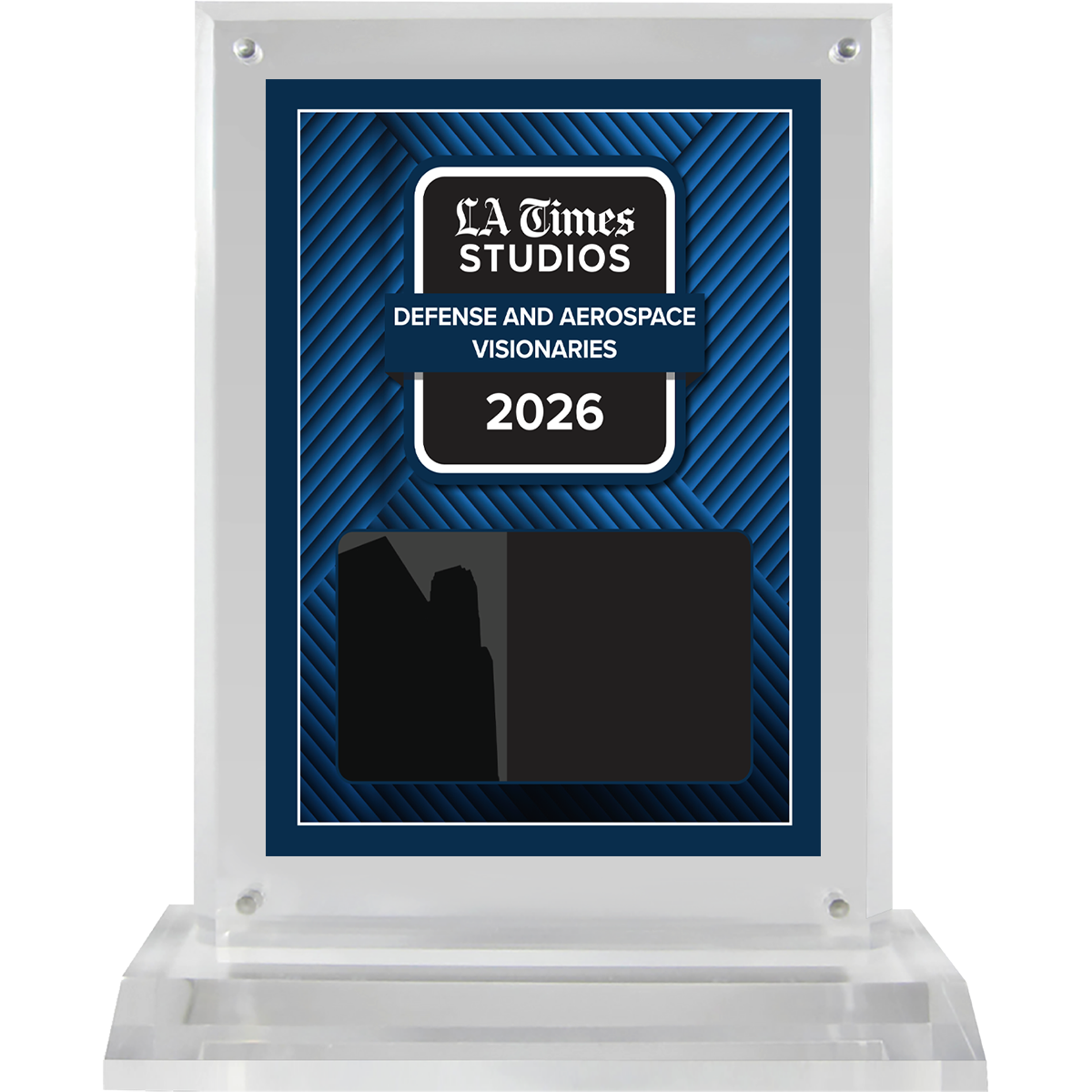2026 Defense and Aerospace Visionaries – Plaque (With or Without Photo)