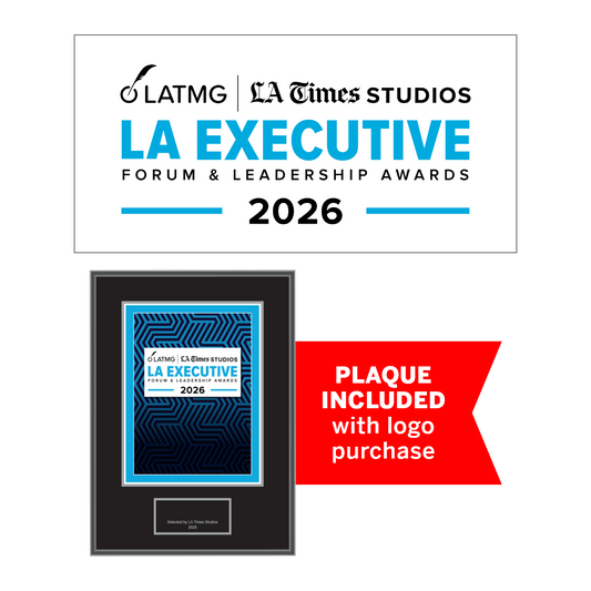 2026 LA Executive Forum & Leadership Awards – Logo (Plaque included)
