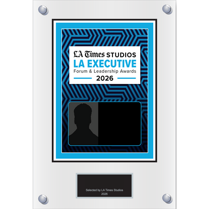 2026 LA Executive Forum & Leadership Awards – Plaque (With or Without Photo)