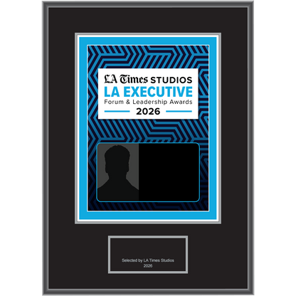 2026 LA Executive Forum & Leadership Awards – Plaque (With or Without Photo)