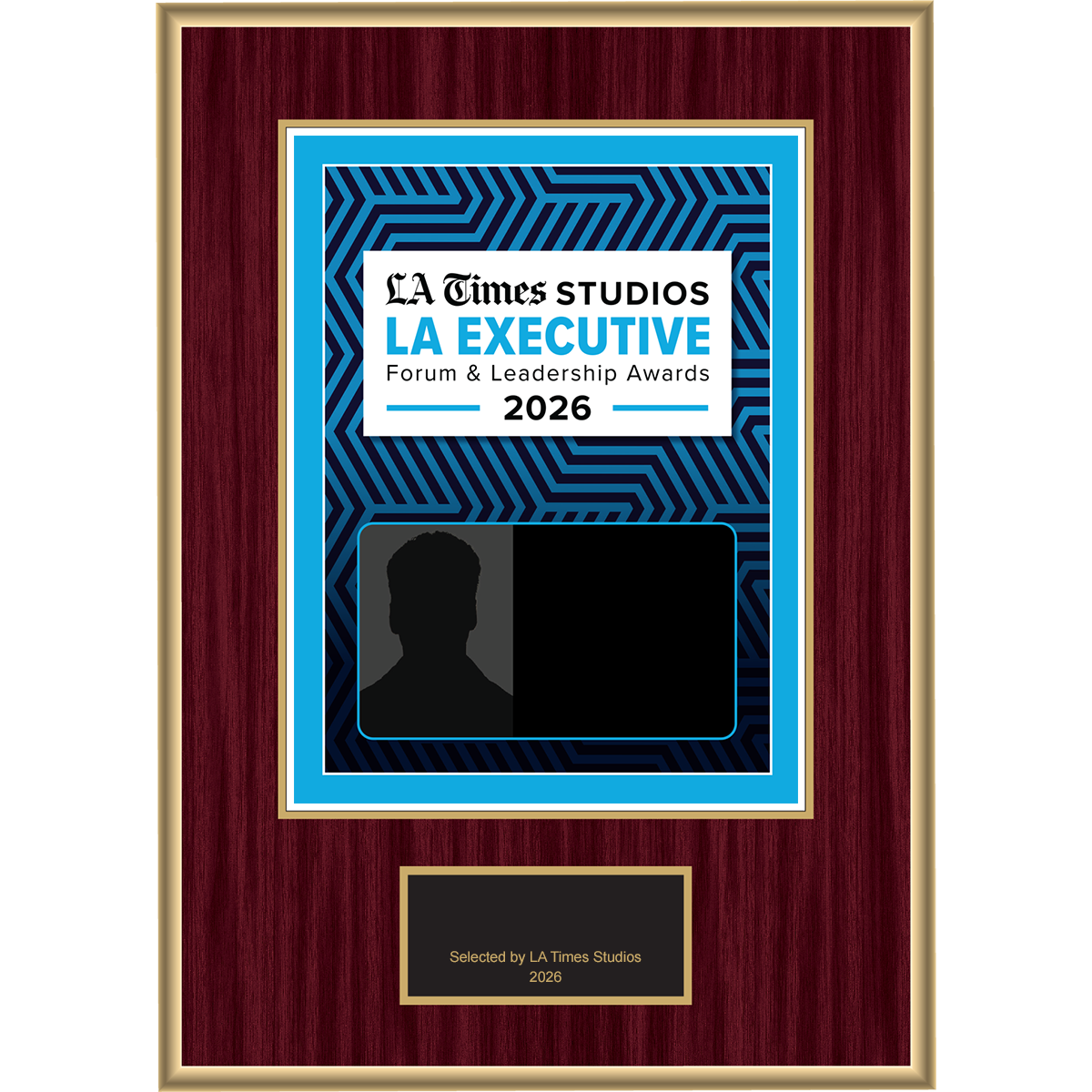 2026 LA Executive Forum & Leadership Awards – Plaque (With or Without Photo)