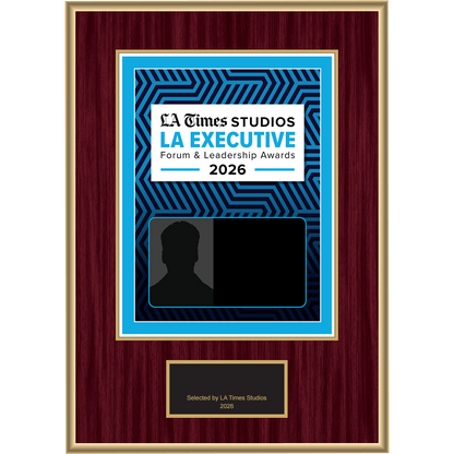 2026 LA Executive Forum & Leadership Awards – Plaque (With or Without Photo)