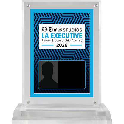 2026 LA Executive Forum & Leadership Awards – Plaque (With or Without Photo)