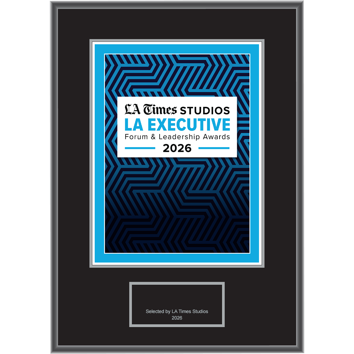 2026 LA Executive Forum & Leadership Awards – Logo (Plaque included)