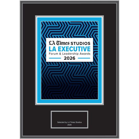 2026 LA Executive Forum & Leadership Awards – Logo (Plaque included)