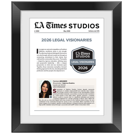 2026 Legal Visionaries – Article in Black Frame
