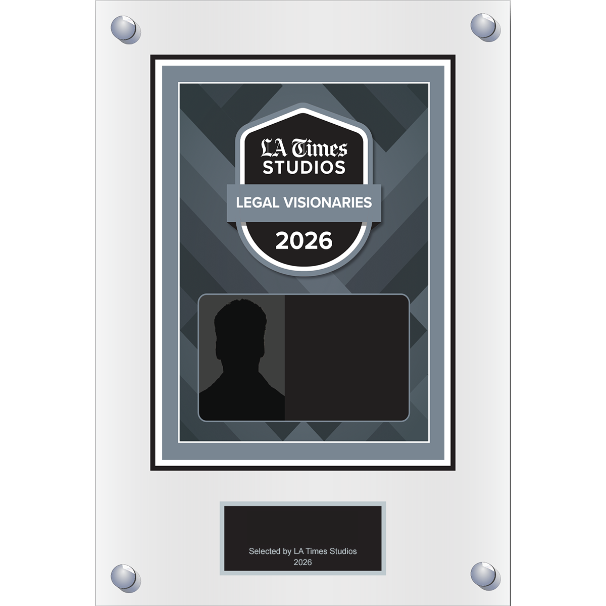 2026 Legal Visionaries – Plaque (With or Without Photo)