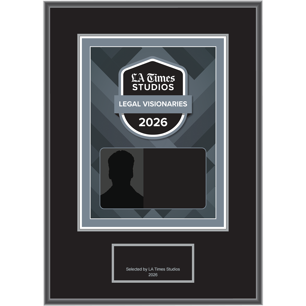 2026 Legal Visionaries – Plaque (With or Without Photo)