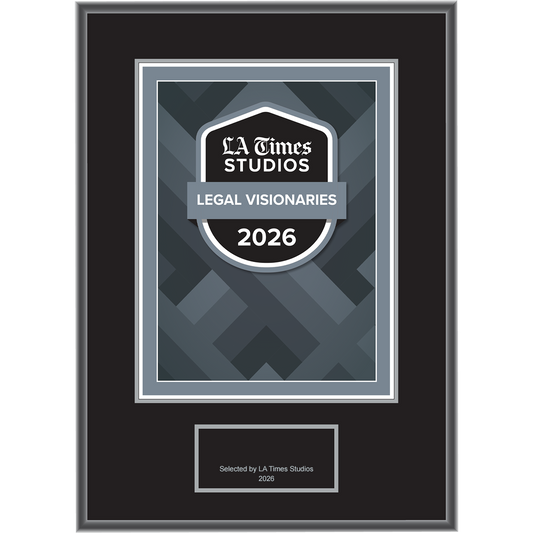 2026 Legal Visionaries – Logo (Plaque included)
