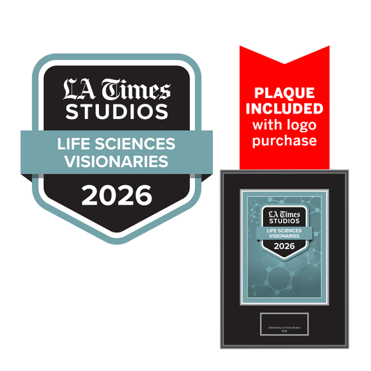 2026 Life Sciences Visionaries – Logo (Plaque included)