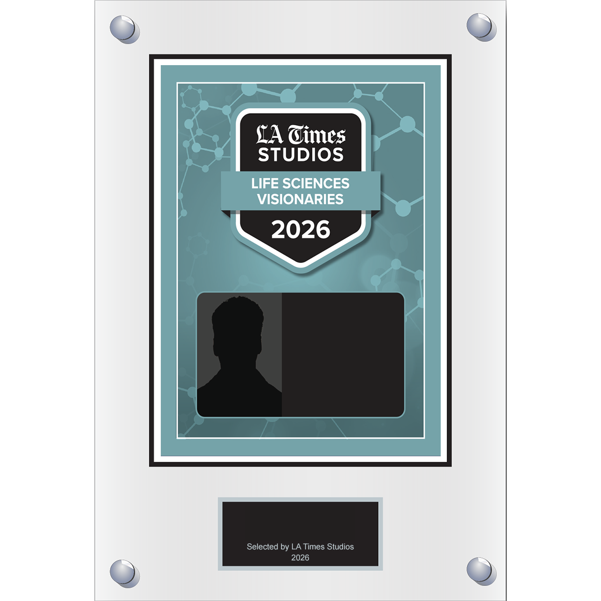 2026 Life Sciences Visionaries – Plaque (With or Without Photo)