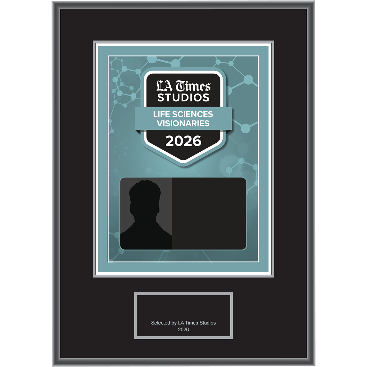 2026 Life Sciences Visionaries – Plaque (With or Without Photo)