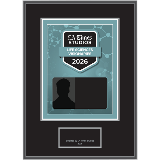 2026 Life Sciences Visionaries – Plaque (With or Without Photo)