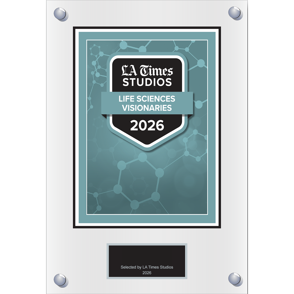 2026 Life Sciences Visionaries – Logo (Plaque included)