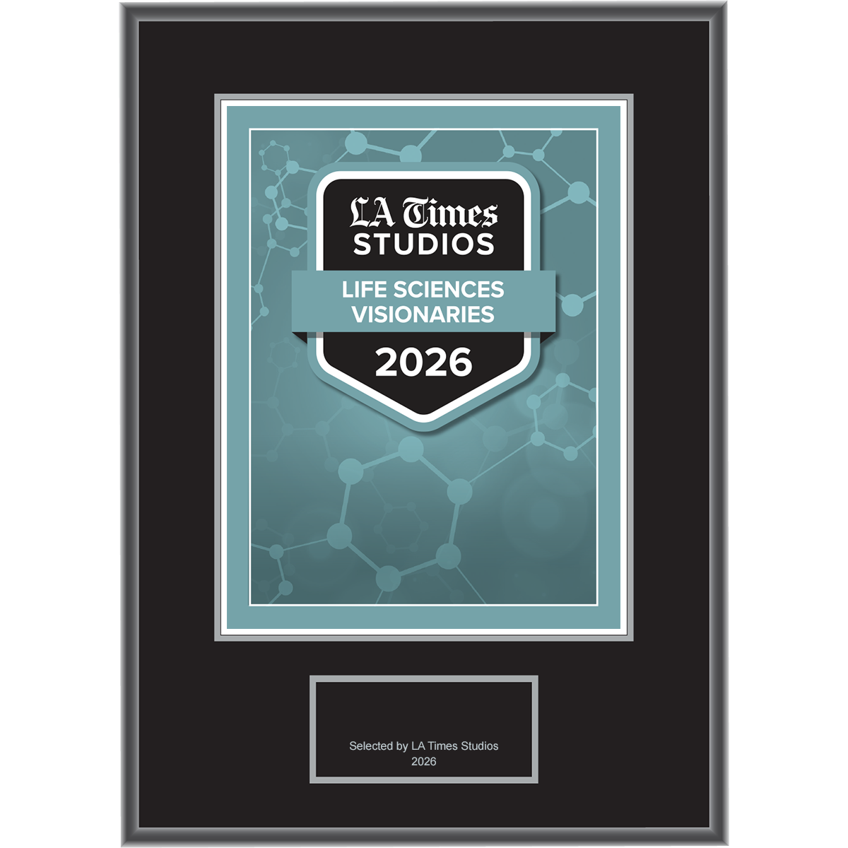 2026 Life Sciences Visionaries – Logo (Plaque included)
